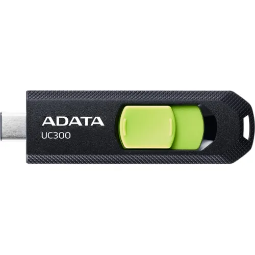 Image of ADATA UC300 64GB USB 3.2 Type-C Pen Drive – Black /Green