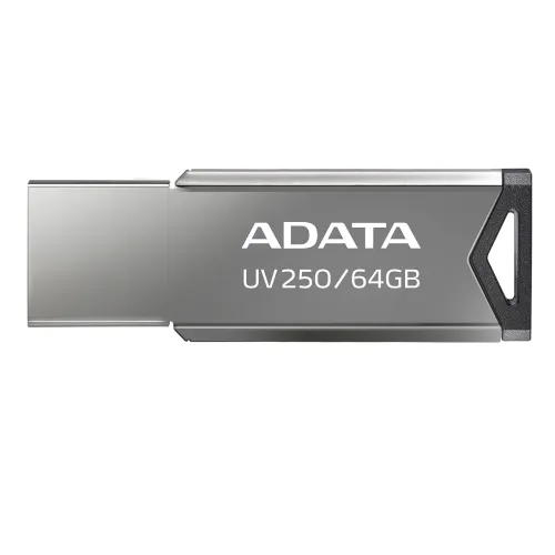 Image of Adata UV250 64GB USB 2.0 Metal Pendrive (AUV250-64G-RBK).