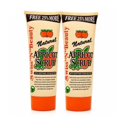Adbeni Premium Natural Apricot Exfoliating Face Scrub 50ml Pack 2