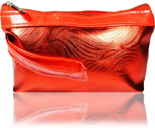 Image of adbeni Women Red Cosmetic Bag