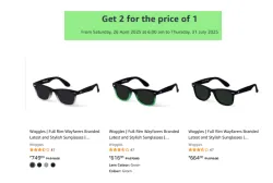 Amazon loot : Add Any 2 Glasses to Cart & Get 1 Free Automatic 