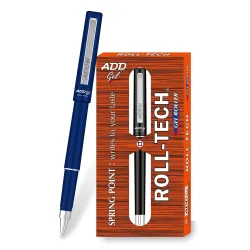 ADD Gel Roll Tech Gel Pen - Set of 4 (BLUE)