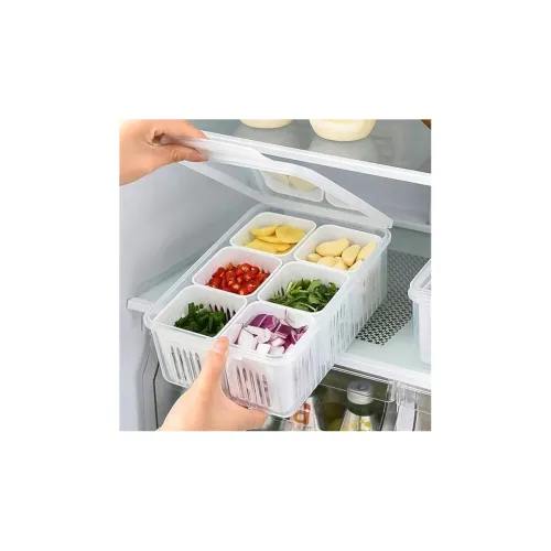 Image of ADD2CART 6-Grid Refrigerator Storage Container