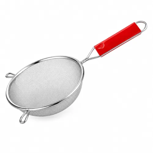 Image of ADD2CART Multipurpose Stainless Steel Strainer for Vegetables for Tea & Rice Use (12CM)