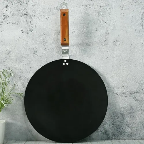 Image of Add2Cart Tawa Set – 22.86 cm Iron Concave Tawa 