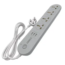 ADDMAX Extension Cord with USB Port