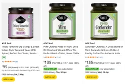 ADF Soul Chutney Starting @ ₹95