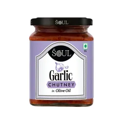ADF Soul Garlic Lovers’ Delight Chutney | Olive Oil | Spicy Garlic | 275g