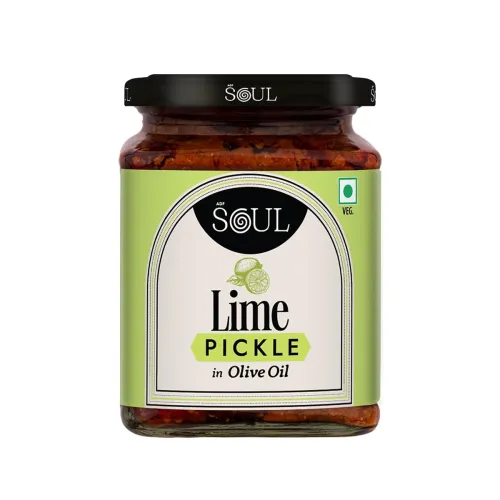 Image of ADF Soul lime pickle | Bursting with spice and tang, crafted in 100% Olive Oil | 275g