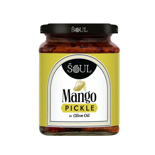 Image of ADF Soul top-selling Mango Pickle made in 100% Olive Oil | tart, spicy, and irresistibly nostalgic. | 265g