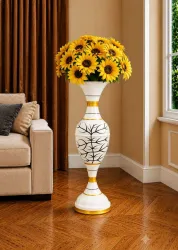 AdiCollar Iron Flower Vase 24 inch