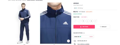 Image of ADIDAS FUN TRACK SUIT
