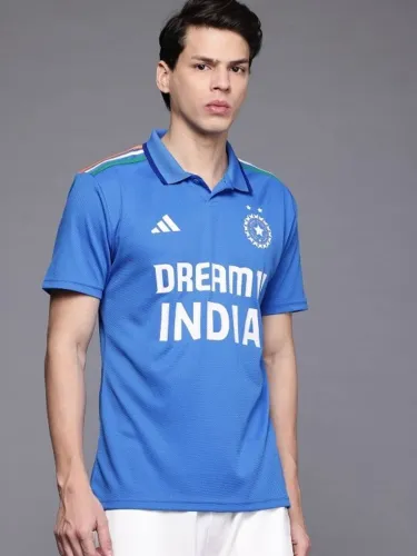 Image of ADIDAS India Cricket ODI Fan Jersey Men