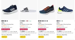 Adidas Men Footwear Minimum 60% Discount
