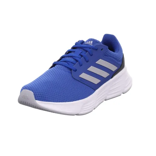 Image of adidas Men Galaxy Q Synthetic Running Shoes HALSIL / Carbon / FTWWHT | LIV00