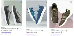 ADIDAS Mens Running Shoes at Minimum 60% Discount