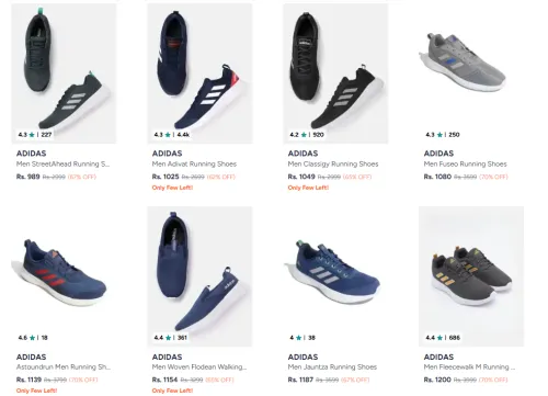 Image of Adidas Men's Shoes Minimum 70% Discount