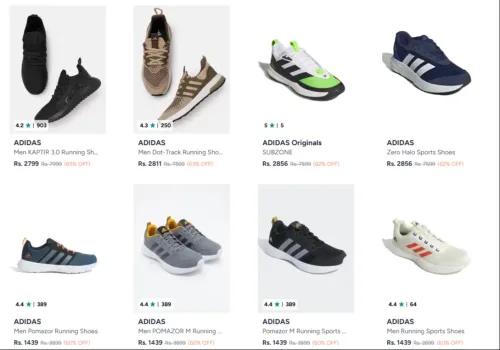 Image of Adidas Men's Shoes up to 65% Discount