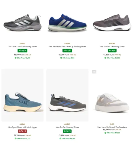 Image of Adidas Men's Shoes up to 70% Discount