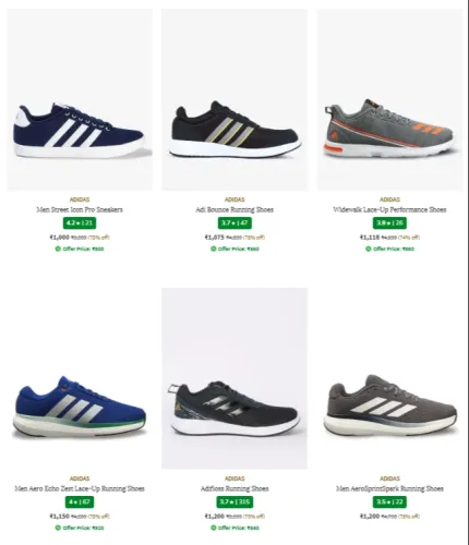 Image of Adidas Men's Sneakers up to 75% Discount