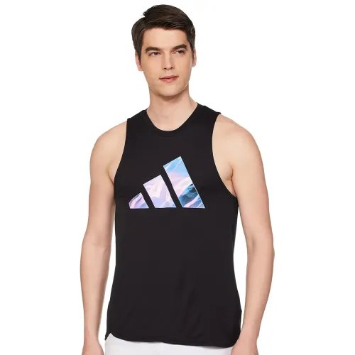 Image of adidas Men's Solid Fitted T-Shirt