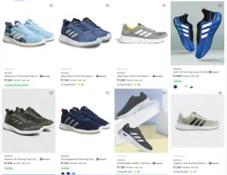 Adidas Men’s Sports Shoes Minimum 60% Discount.
