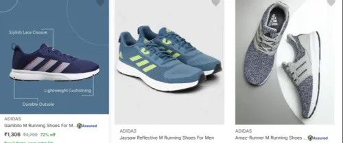 Image of Adidas Men’s Sports Shoes Upto 72% Discount