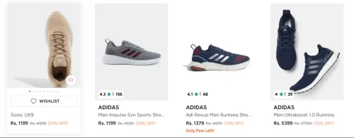 Image of Adidas men's upto 74% discount 