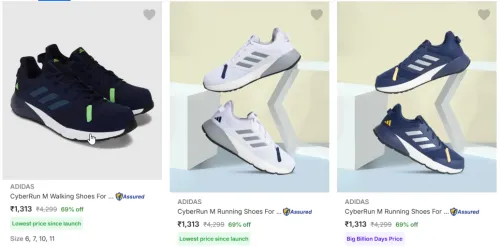 Image of Adidas Men Shoes Minimum 60% Discount