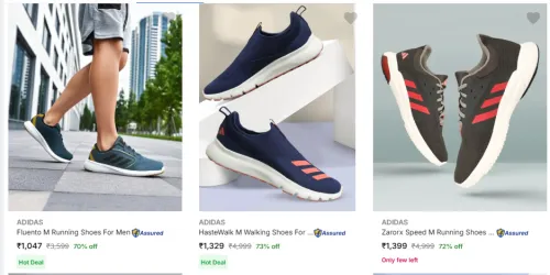 Image of Adidas Men Shoes Minimum 70% Discount