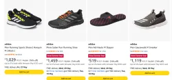 Adidas Men Shoes Minimum 70% Discount