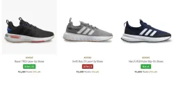 Adidas Men Shoes Minimum 70% Discount