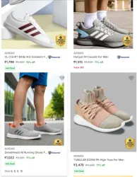 Adidas Men Shoes Minimum 70% Discount