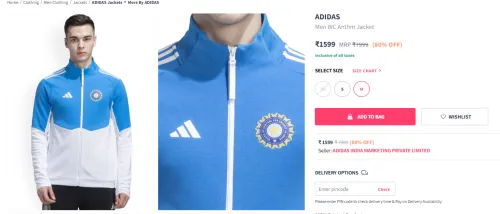 Image of ADIDAS Men WC Anthm Jacket