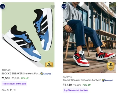 Image of ADIDAS Men’s Casual Shoes at minimum 73% Discount