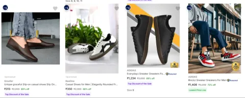 Image of ADIDAS Men’s Casual Shoes upto 89% Discount