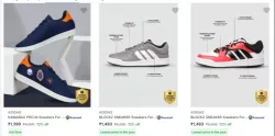 Adidas Mens Footwear at 72% discount 