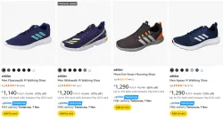 Adidas Mens Shoes at minimum 70% Discount