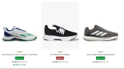 Adidas Mens Shoes at Minimum 72% Discount