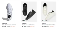 Adidas Men's Shoes at minimum 73% Discount