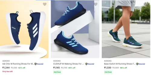 Image of ADIDAS Men's Shoes Minimum 60% Discount