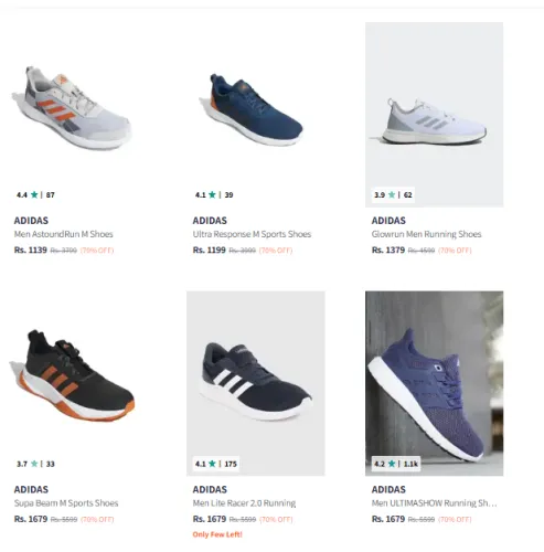 Image of ADIDAS Men's Shoes Up to 70% Discount