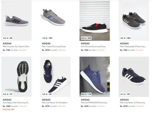 Image of ADIDAS Men's Shoes Up to 74% Discount