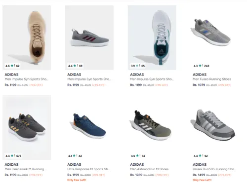 Image of ADIDAS Men's Shoes Up to 74% Discount
