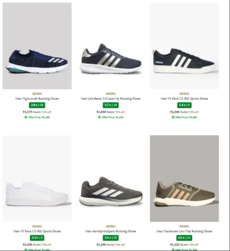 Image of Adidas Men's Shoes up to 75% Discount