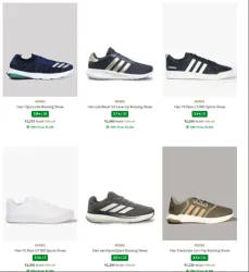 Adidas Mens Shoes up to 75% Discount