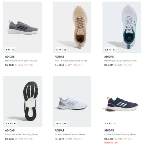 Image of Adidas Men's Shoes Up to 77% Discount