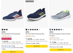 Adidas Mens Shoes Upto 78% Discount