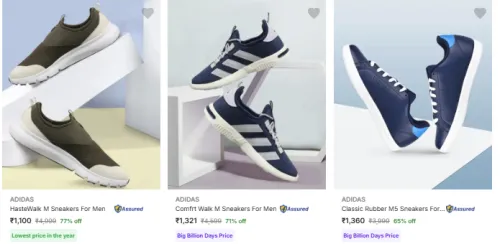 Image of Adidas Men’s Sneaker Upto 77% Discount