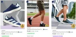 ADIDAS Men’s Sports Shoes at minimum 70% Discount